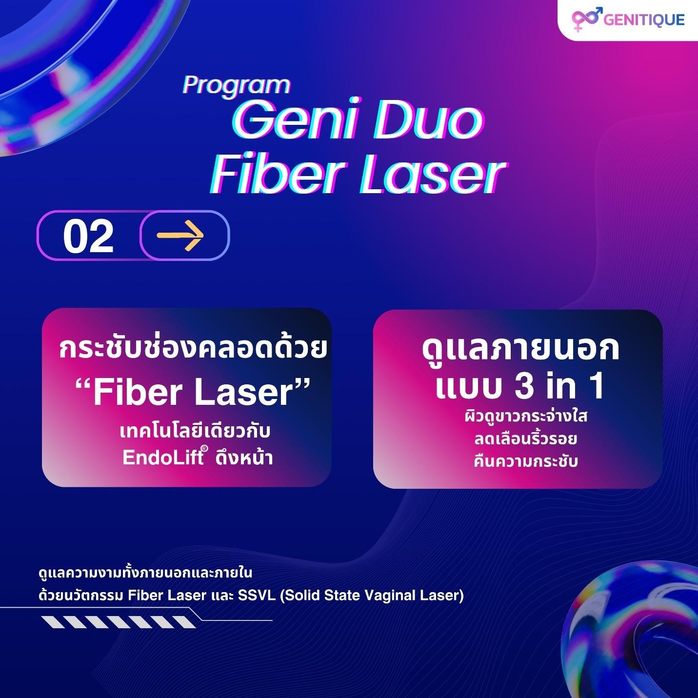 2.โปรแกรม Geni Duo Fiber Laser